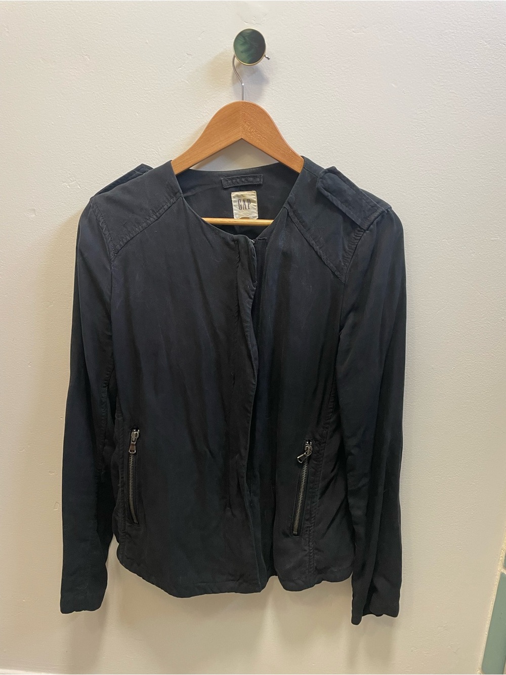 Casual Black Women's Jacket - Gap